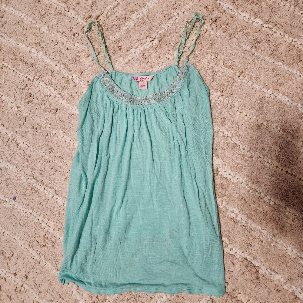 Blue Candies Tank Size Small
